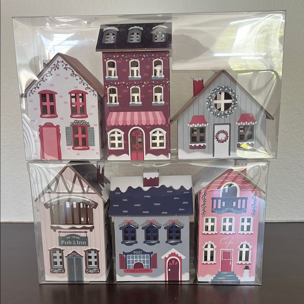 Charming Village House Decor Set